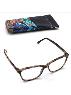 Privé Revaux Readers 3.50 The Luxe Blue Light Blocking Eyeglasses Speckled Frame